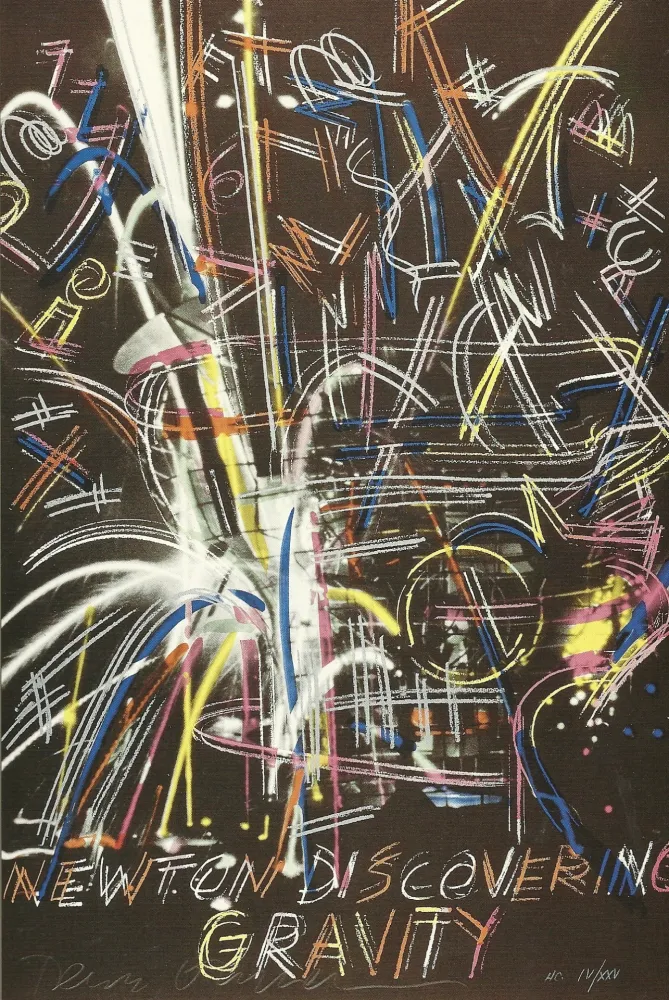 Lithograph Oppenheim - JO BARCELONA