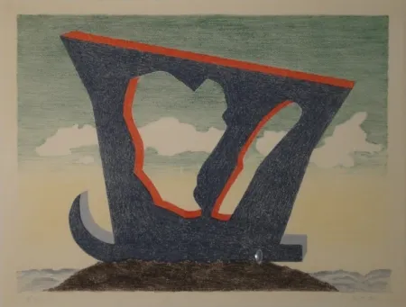 Lithograph Oppenheim - Le grand liparide, Silberschwanz. 