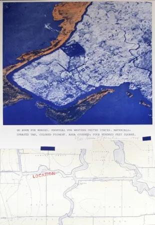 Lithograph Oppenheim - No Room for Horses