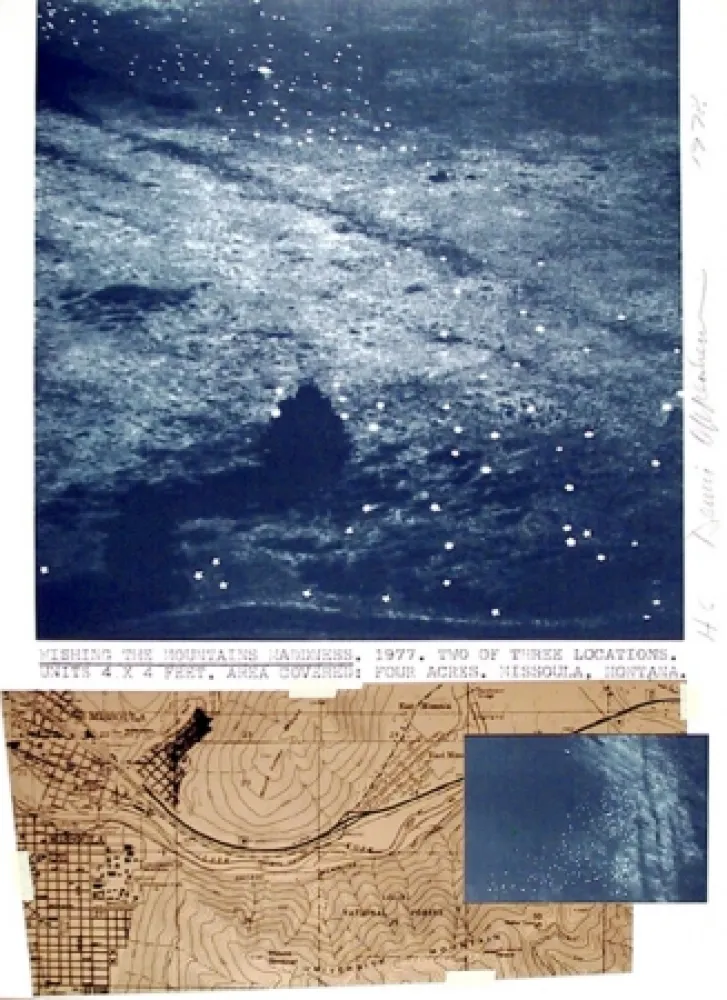 Lithograph Oppenheim - Wishing the Mountains Madness