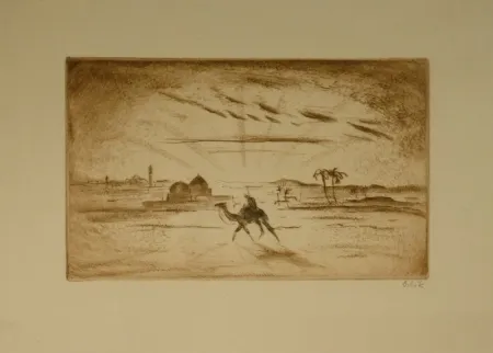 Engraving Orlik - Aus Ägypten