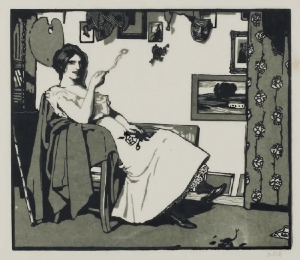 Woodcut Orlik - Kleine Holzschnitte 1896-99 (Small Woodcuts)