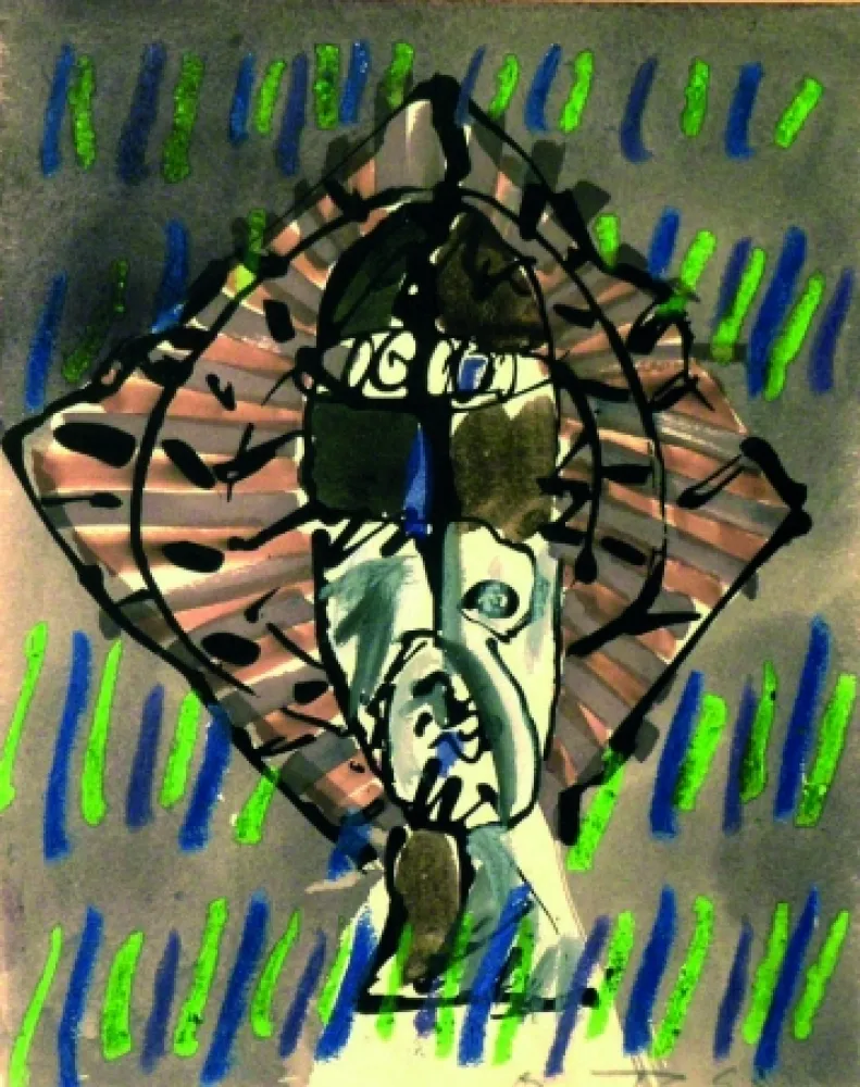 Lithograph Ortega - Figura 