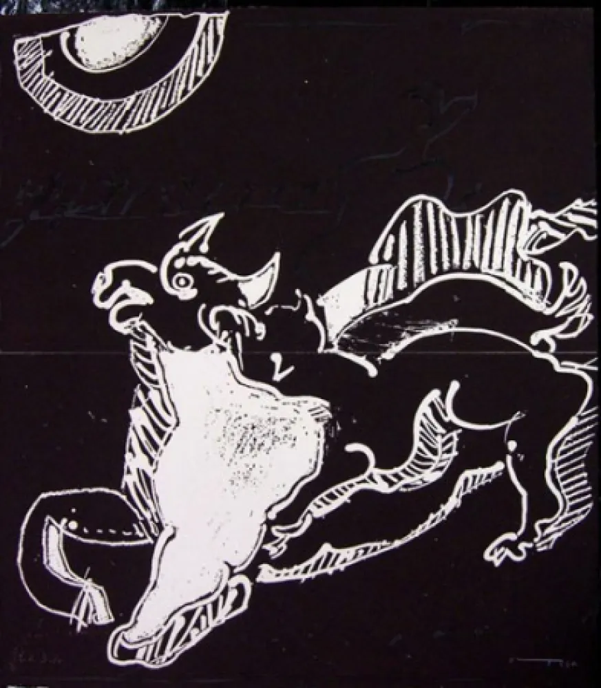 Engraving Ortega - PERROS