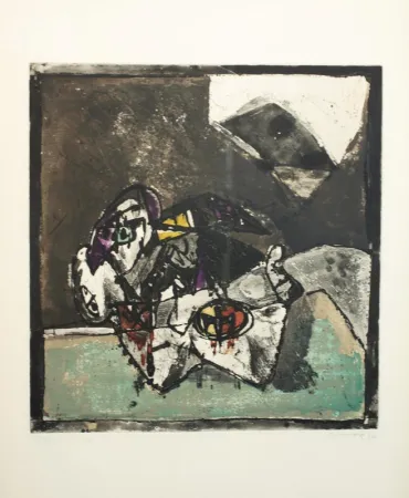 Lithograph Ortega - SENZA TITOLO 