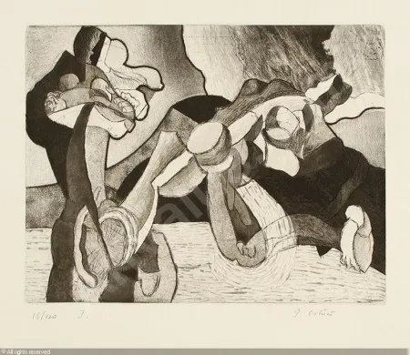 Etching And Aquatint Ortner - Douze gravures