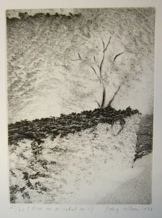 Etching Ortner -  Rien ne se rabat sur 1 