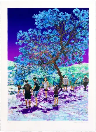 Lithograph Orzelek - Sans titre