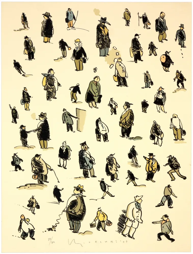 Lithograph Otsuki - Personnage