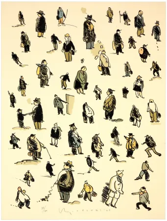 Lithograph Otsuki - Personnage