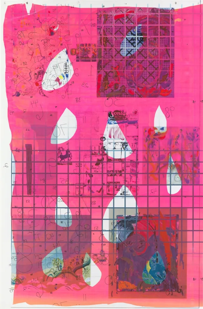 Lithograph Owens - Untitled