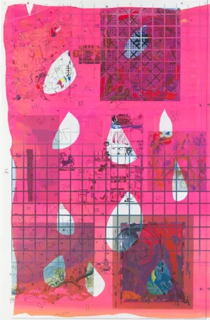 Lithograph Owens - Untitled