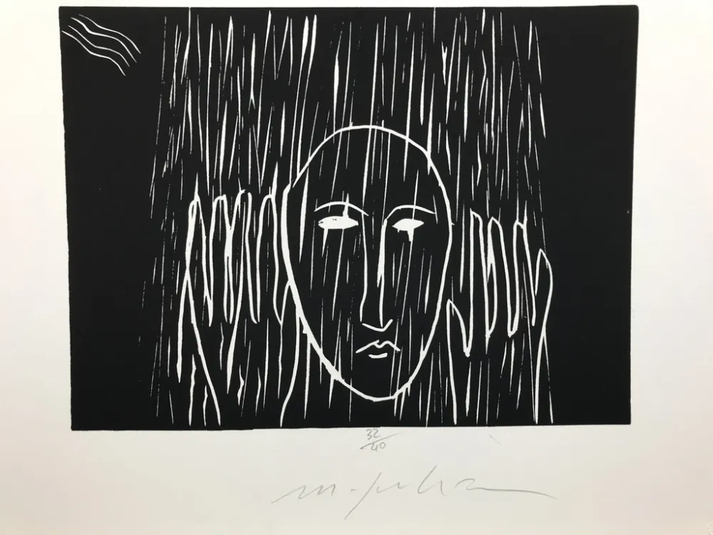 Etching Paladino - Acquario