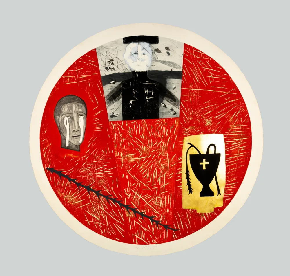 Etching And Aquatint Paladino - Asia