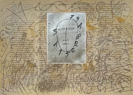 Screenprint Paladino - De Universo quattro