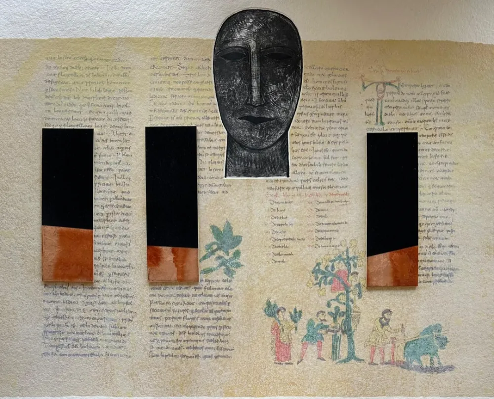 Screenprint Paladino - De Universo sette