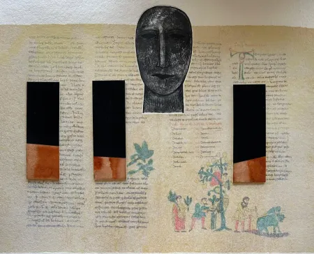 Screenprint Paladino - De Universo sette