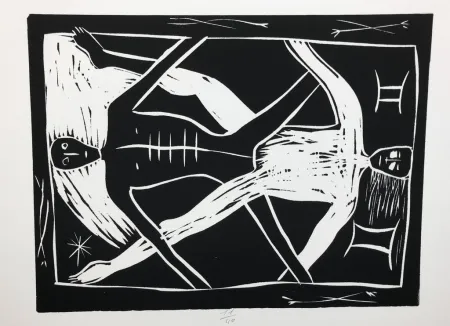 Etching Paladino - Gemelli