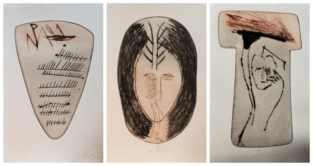 Etching And Aquatint Paladino - Hundert tage für salzburg