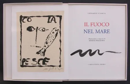 Illustrated Book Paladino - Il fuoco nel mare