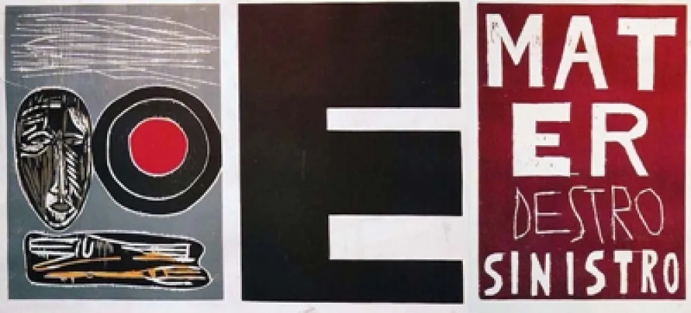 Woodcut Paladino - Lacrimose