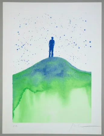 Screenprint Paladino - Premio Sila