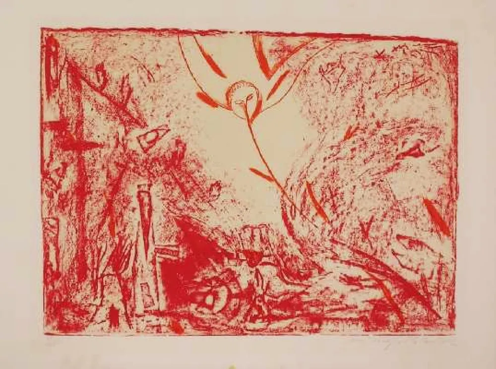 Etching Paladino - SENZA TITOLO