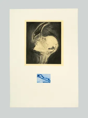 Etching And Aquatint Paladino - Senza titolo