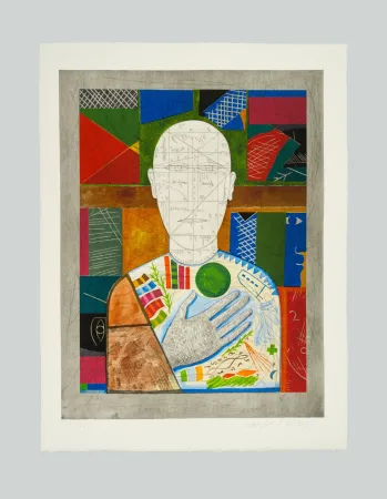 Etching Paladino - Senza titolo