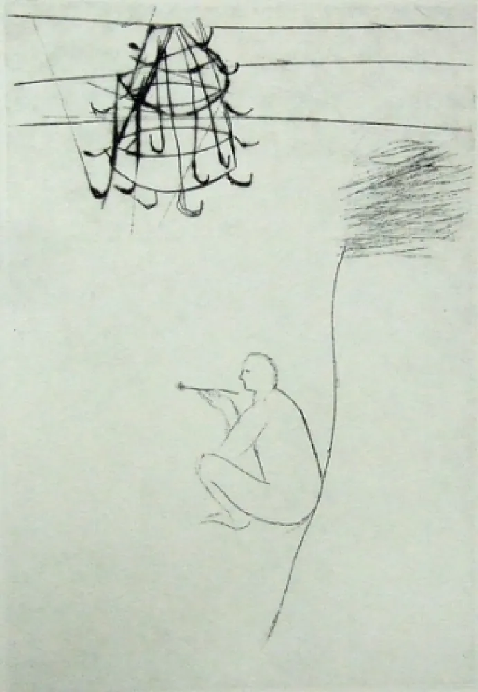 Drypoint Paladino - Senza titolo