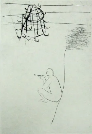 Drypoint Paladino - Senza titolo