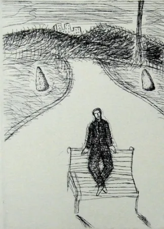 Drypoint Paladino - Senza titolo