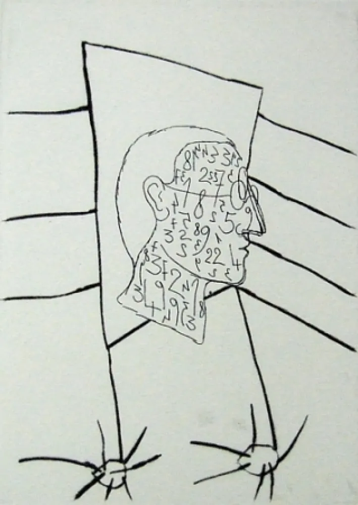 Drypoint Paladino - Senza titolo