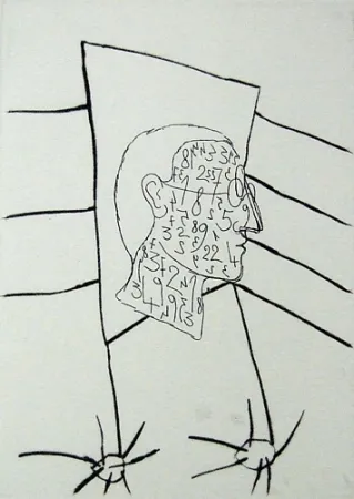 Drypoint Paladino - Senza titolo