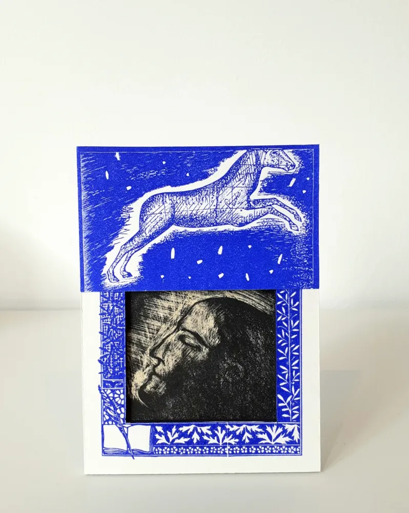 Lithograph Paladino - Sipario