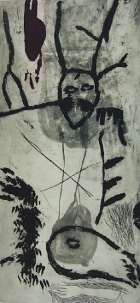 Etching Paladino - Sirene (Trittico)