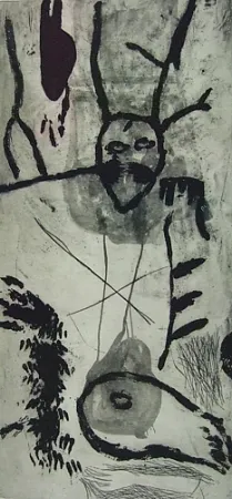 Etching Paladino - Sirene (Trittico)