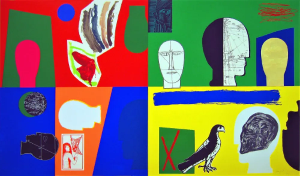 Etching And Aquatint Paladino - Stupor Mundi