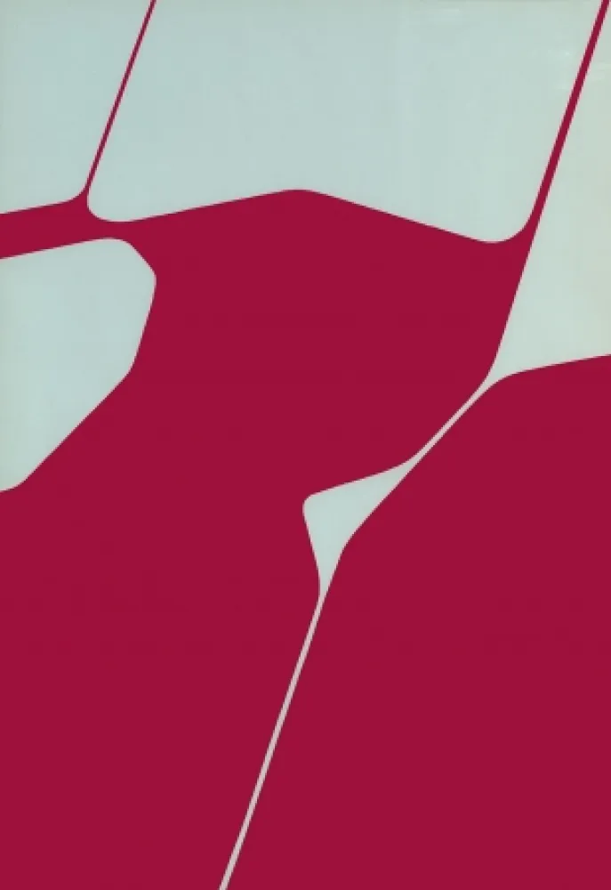 Lithograph Palazuelo - Chaux de fonds