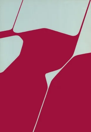 Lithograph Palazuelo - Chaux de fonds