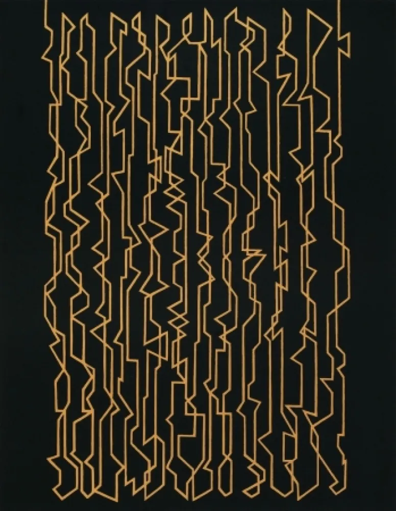 Lithograph Palazuelo - Composición
