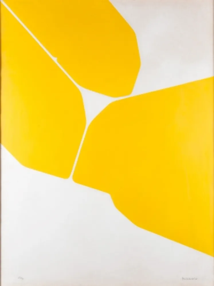 Aquatint Palazuelo - Gótica III