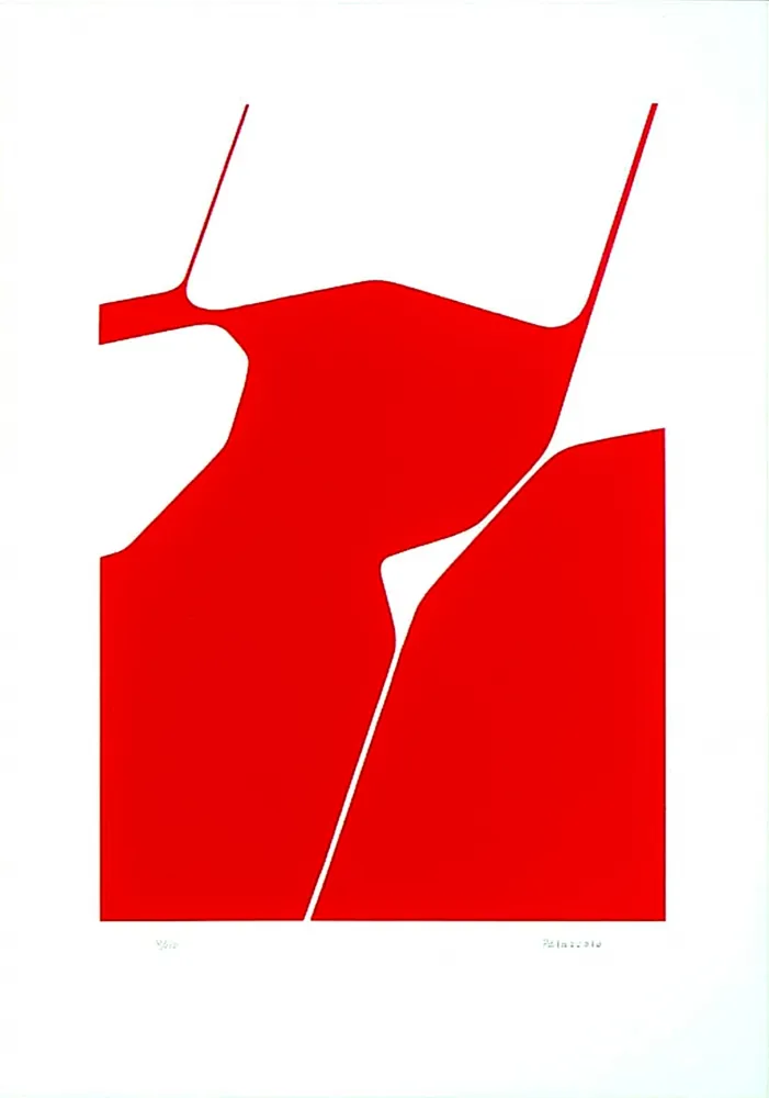 Lithograph Palazuelo - La Chaux de Fonds