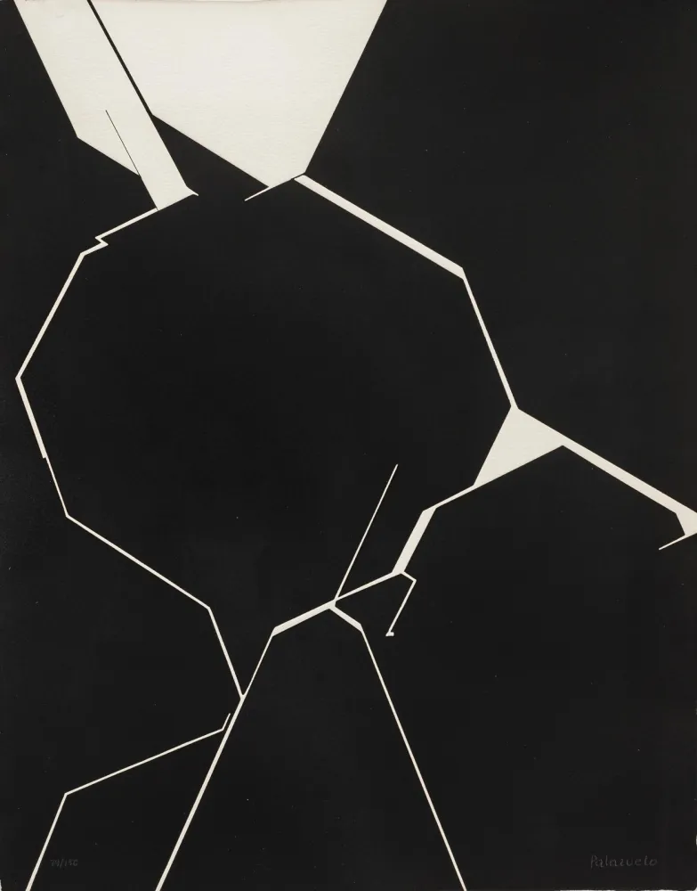 Aquatint Palazuelo - Lunariae VIII