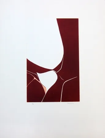 Aquatint Palazuelo - Oval III