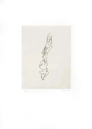 Etching And Aquatint Palazuelo - Script III