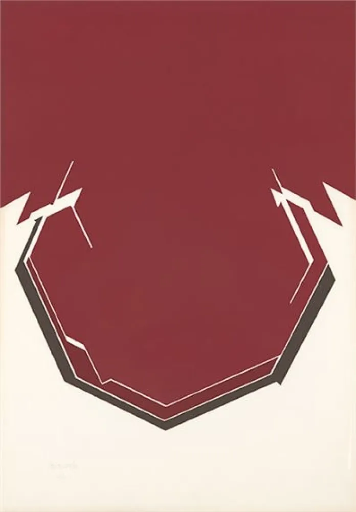 Etching And Aquatint Palazuelo - SIGILLA V