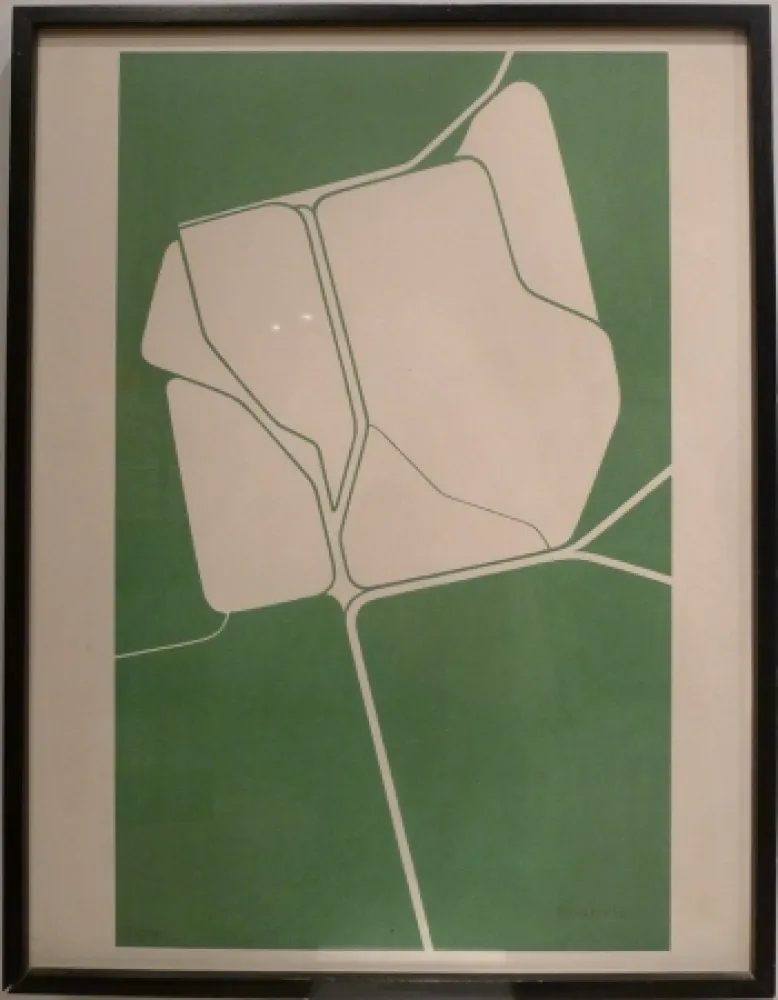 Screenprint Palazuelo - Sin título