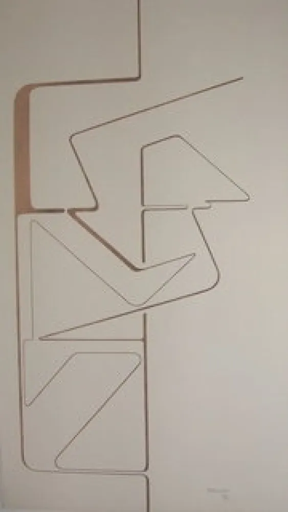 Lithograph Palazuelo - Sin titulo