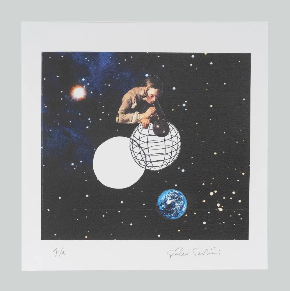 Lithograph Paolini - Il pastore al suo padrone